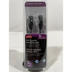 Staples CAT6 Ethernet Cable 3 Foot Networking Patch Cord High Speed